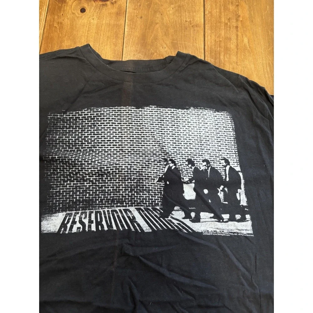 Vintage Ripple Junction Reservoir Dogs T-Shirt Mens XL Black Movie Tee 90s Style